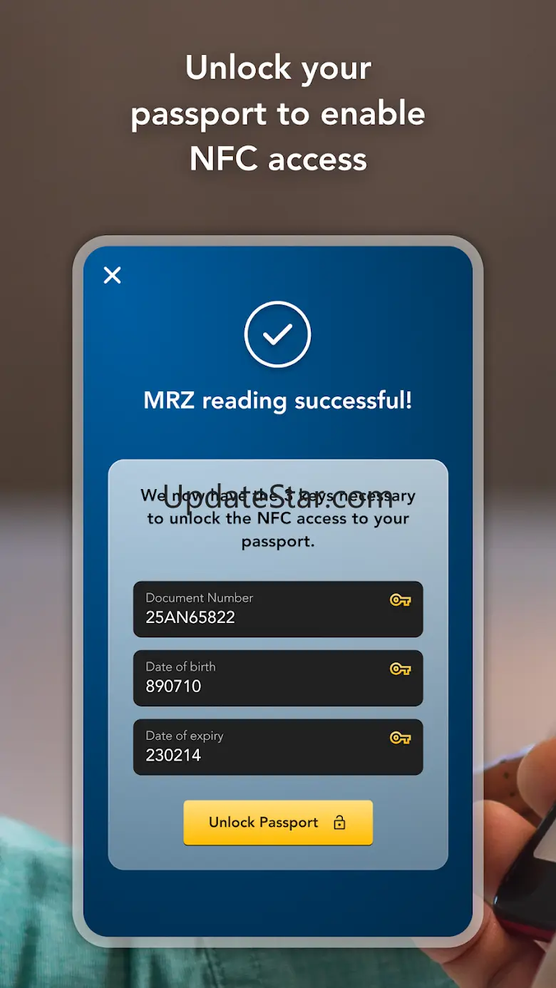 Passport NFC Reader 1.0.6