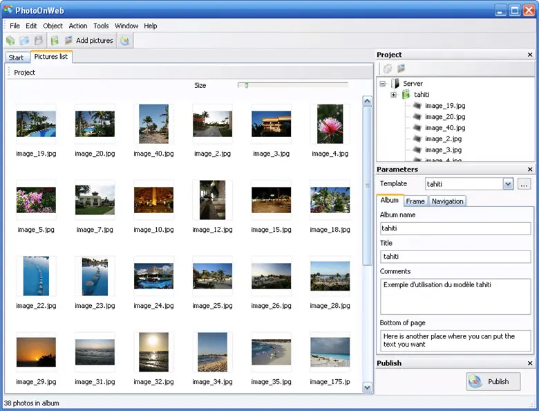 PhotoOnWeb 0.9.1.0e