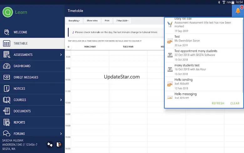 SEQTA Learn 1.4.10