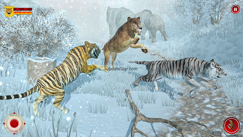 Wild Snow Tiger Safari Animal 1.2