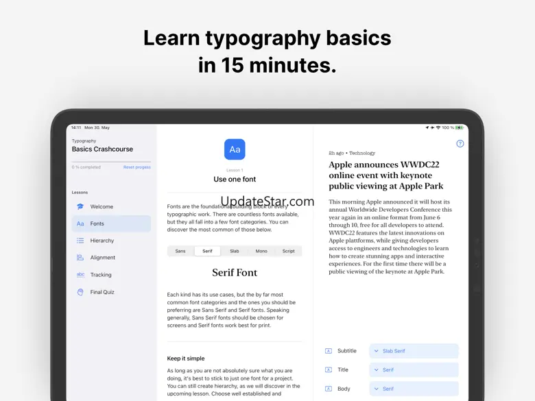 Typoversity - Learn Typography 1.0