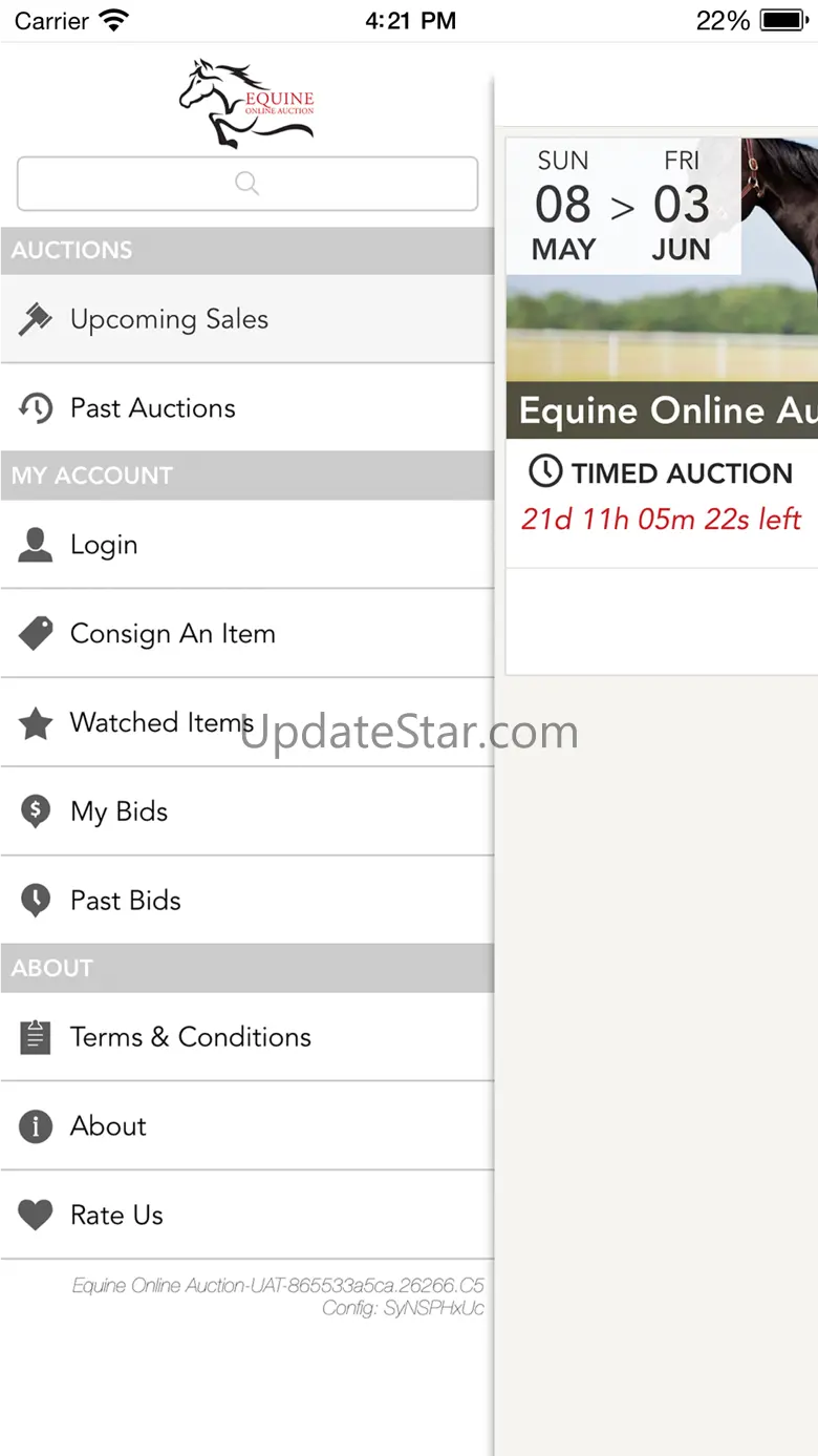 Equine Online Auction 1.0.3