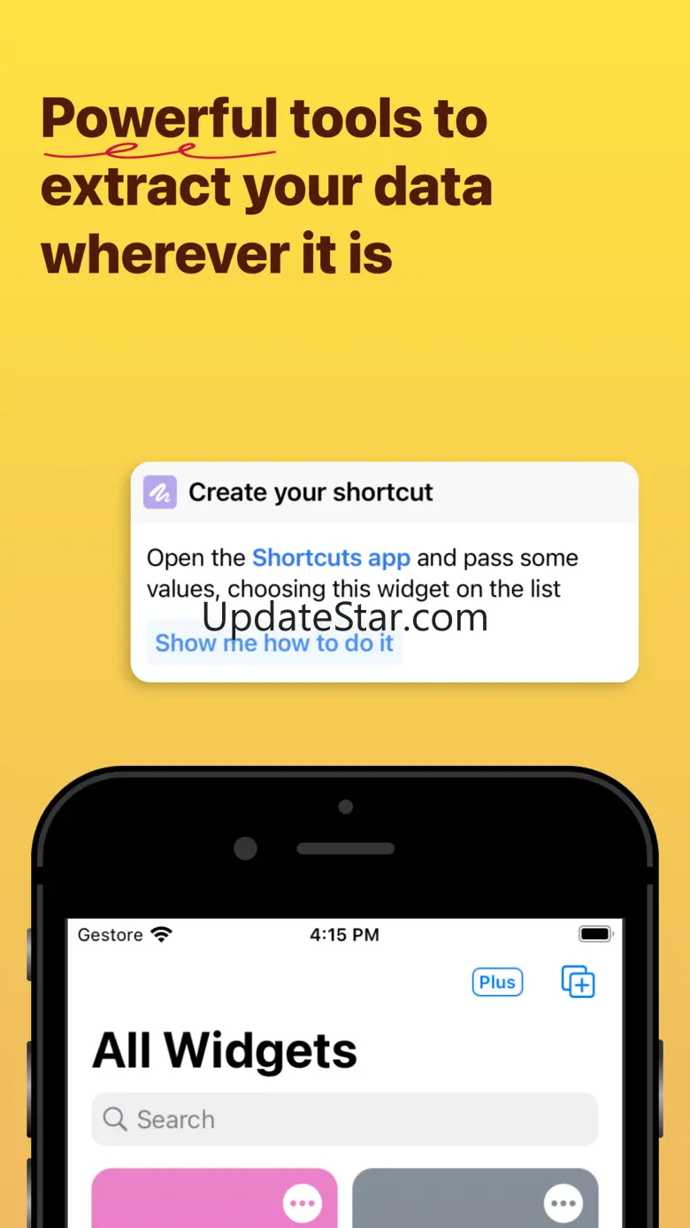 SuperWidget - Shortcuts & APIs 2.1