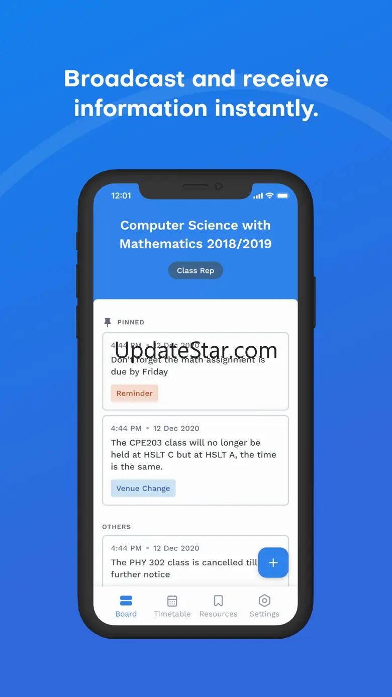 Classboard: Keep class synced 2.0.1