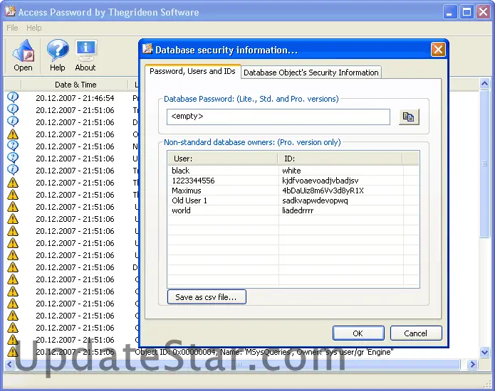 Access Password Recovery 2017.01.27