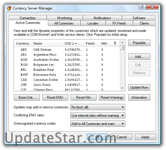 Currency Server 5.8.10