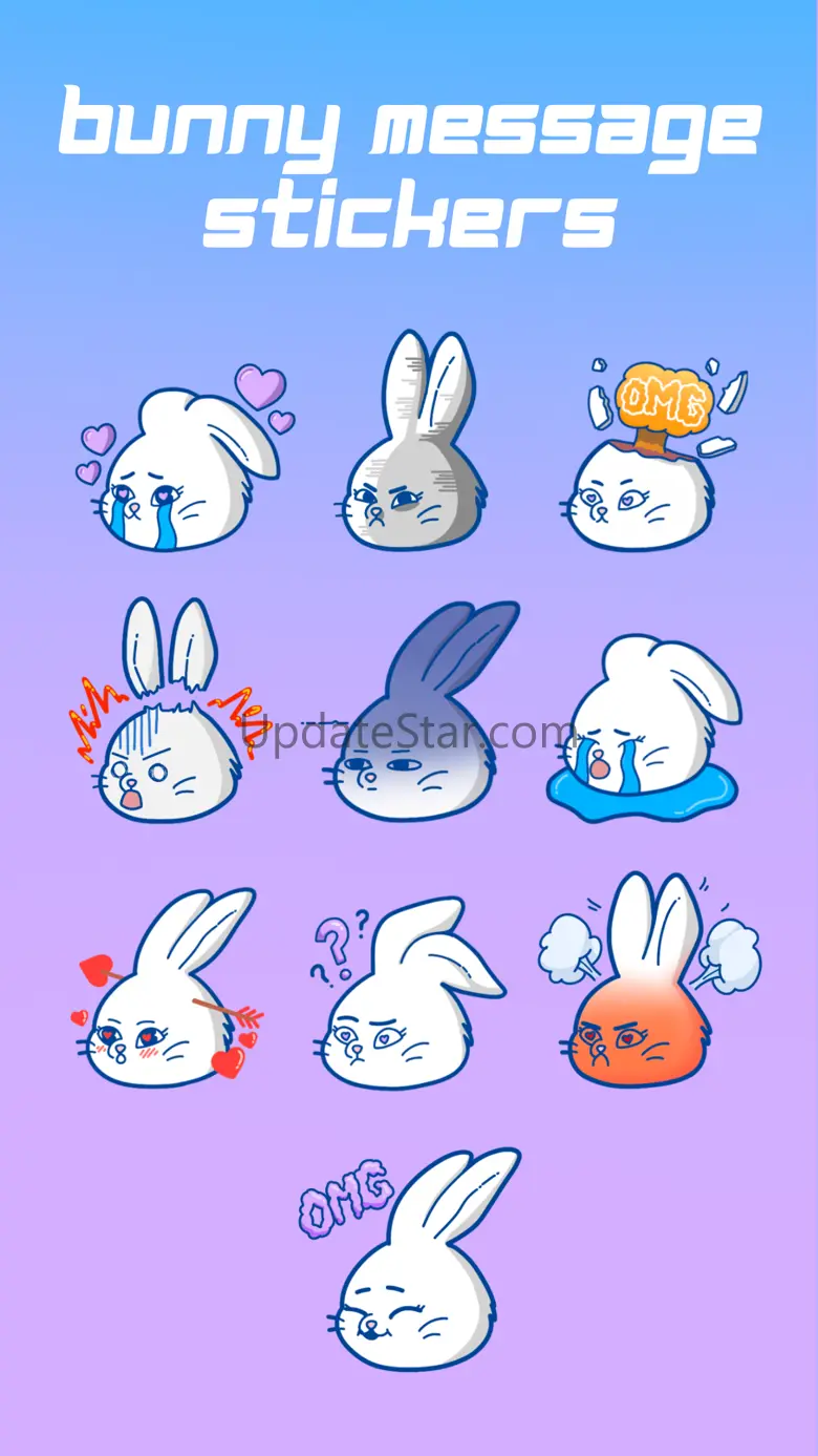 New Bunnies Stickers 1.0