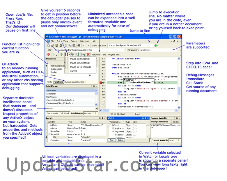 SplineTech VBS Debugger 8.81