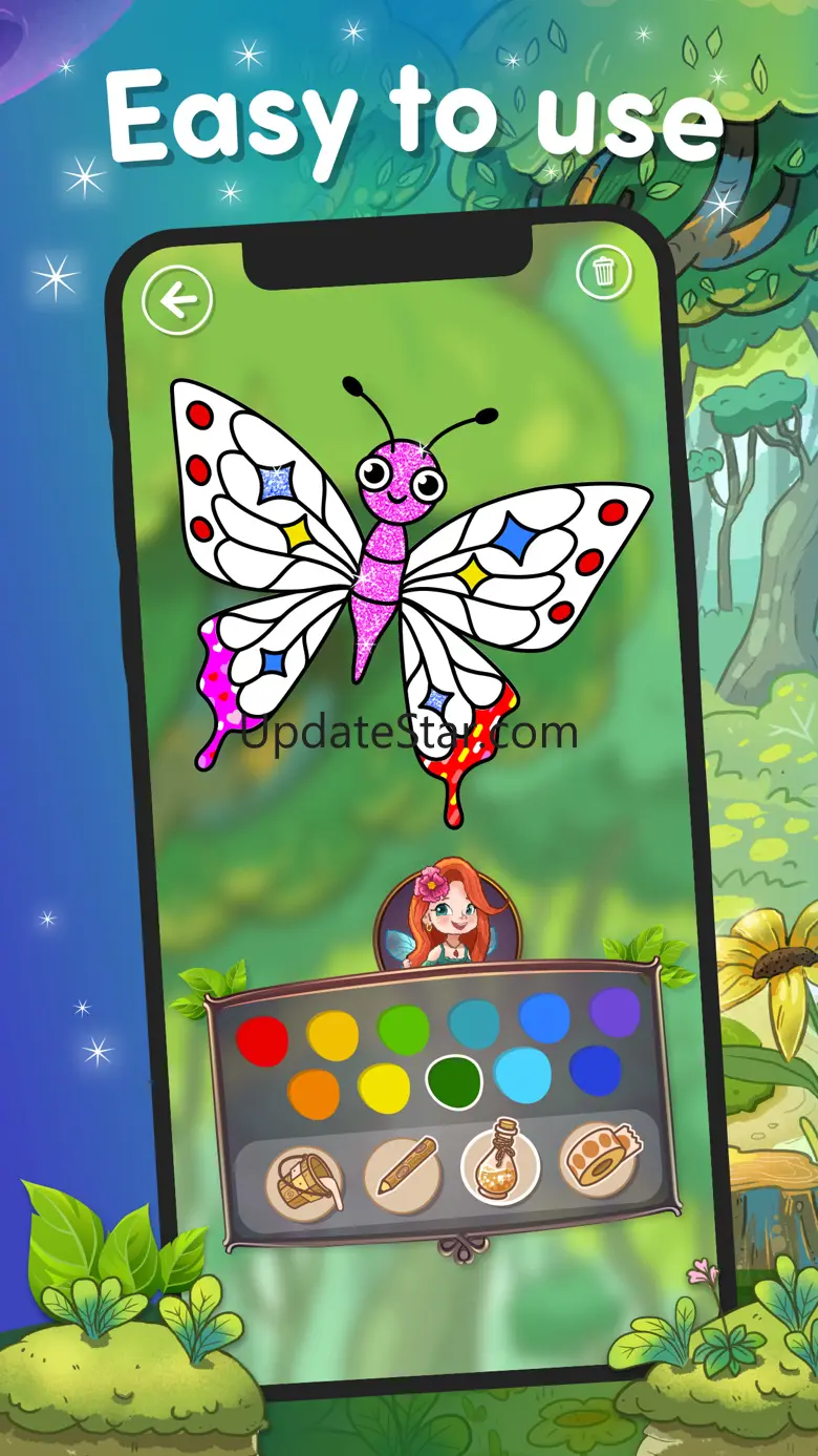 Fairies: Coloring fun for kids 1.2.0