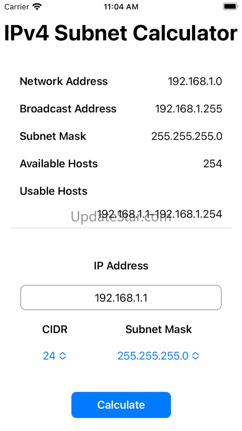 ipv4 Subnet Calculator 4.0.1