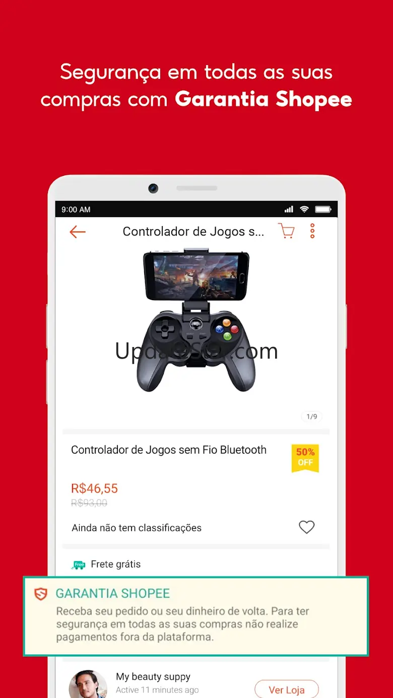 Shopee: 10.10 Lojas Oficiais 3.21.14