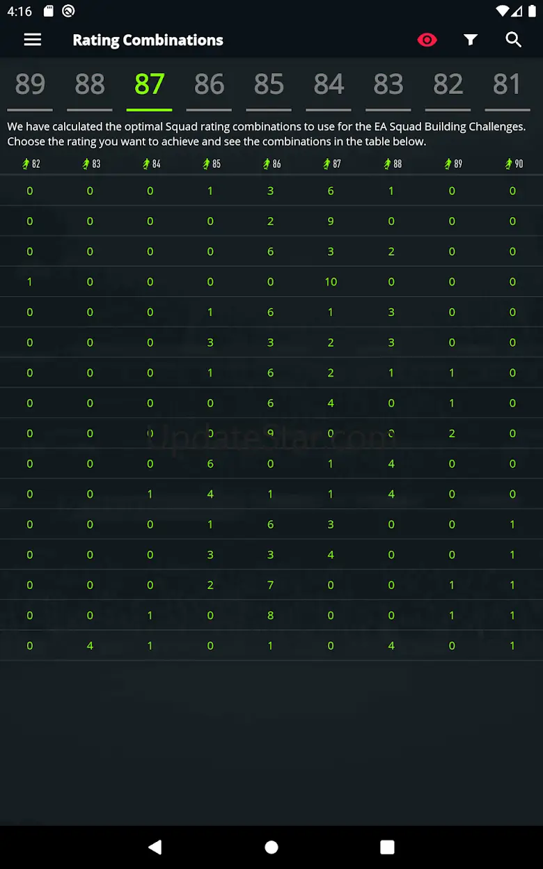FUTBIN 25 Database & Draft 11.30