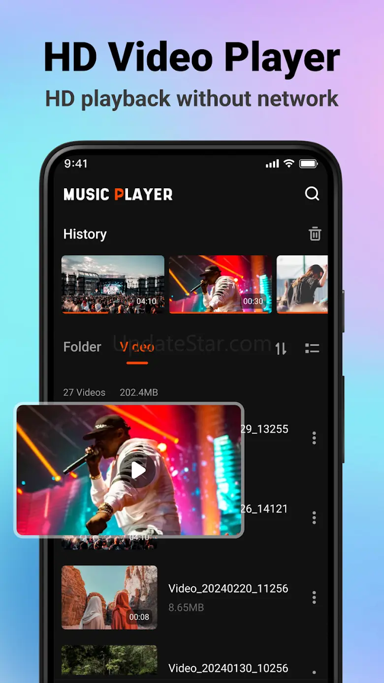 Music Player & HD Video Player 1.6.1