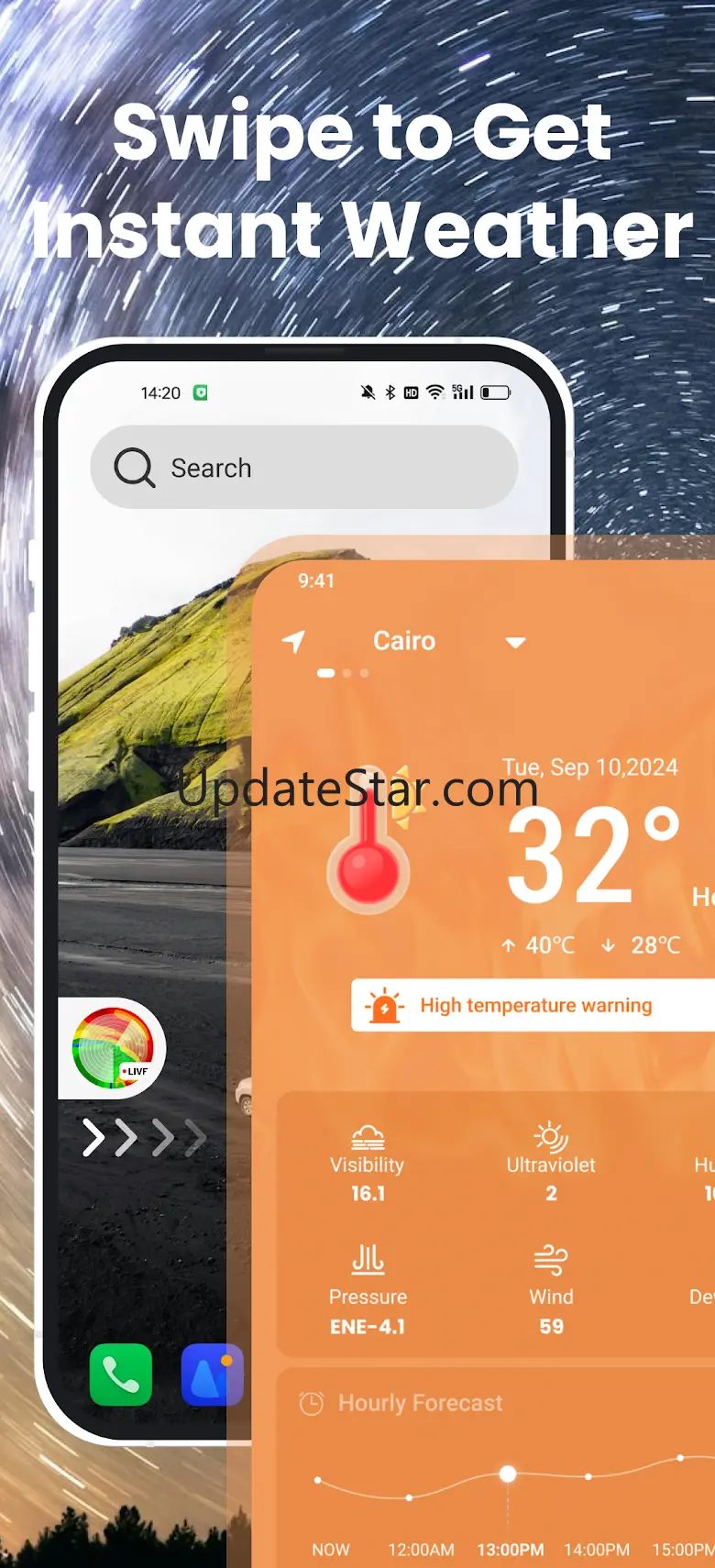 Daily Weather Launcher - Radar