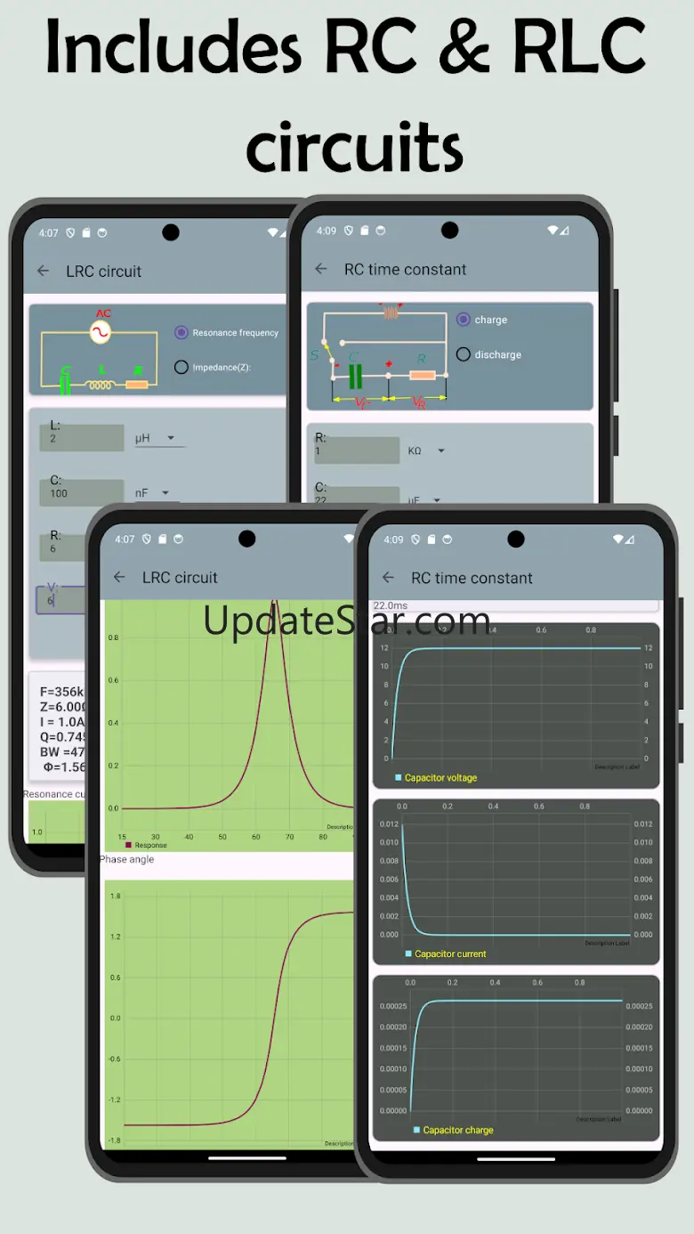 Electronics Circuit Calculator 2.6.11