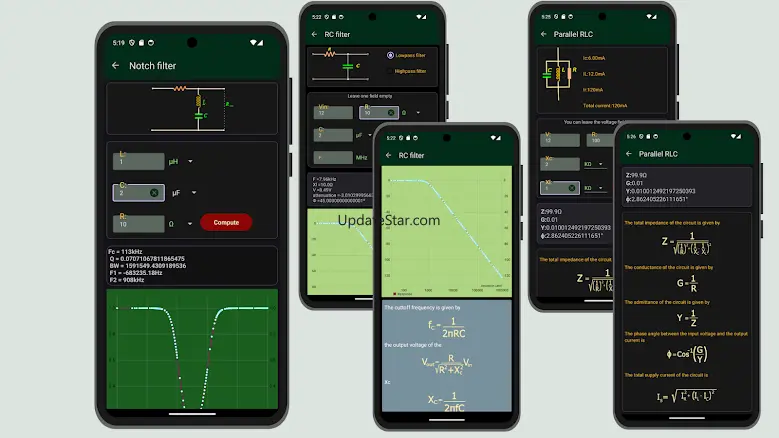 Electronics Circuit Calculator 2.6.11