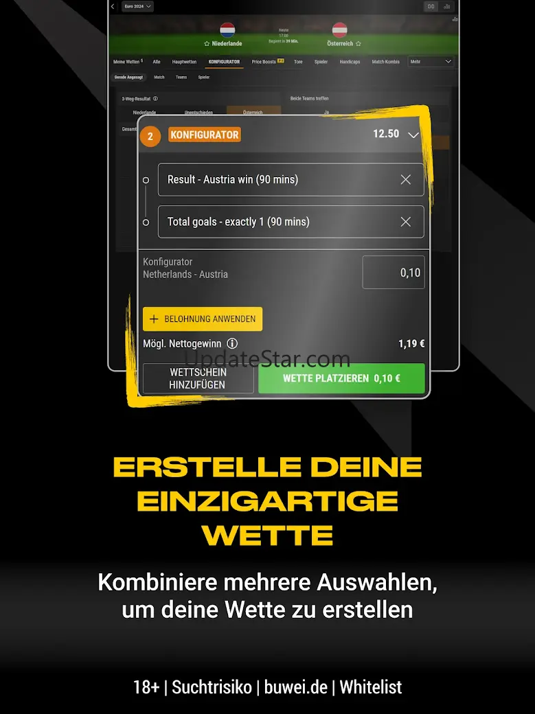bwin Sportwetten App 25.05.21