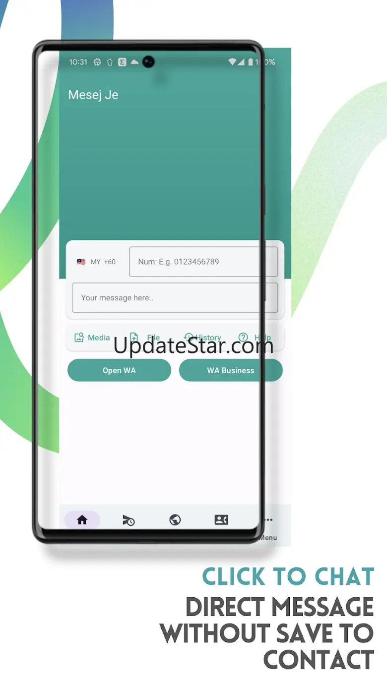 Mesej Je: Click to Chat 3.1.6