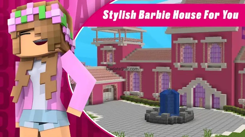 Barbie Minecraft: Pink Mod 1.1