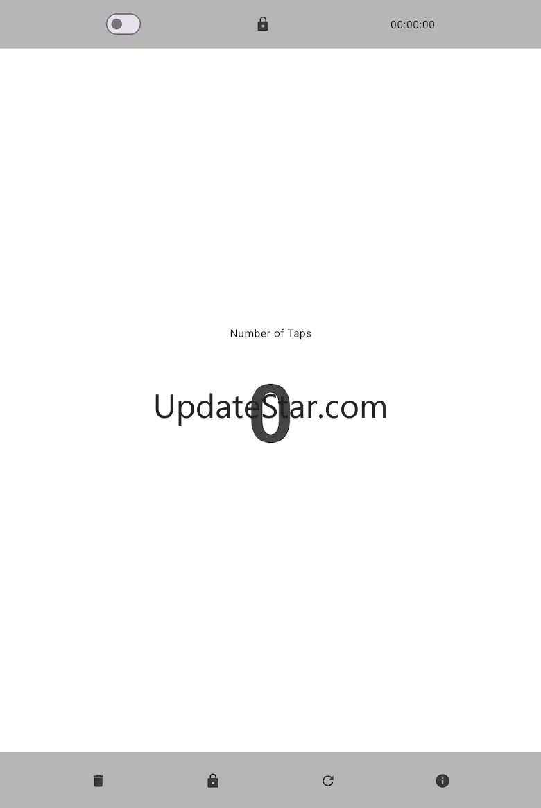 Tap Counter with Timer