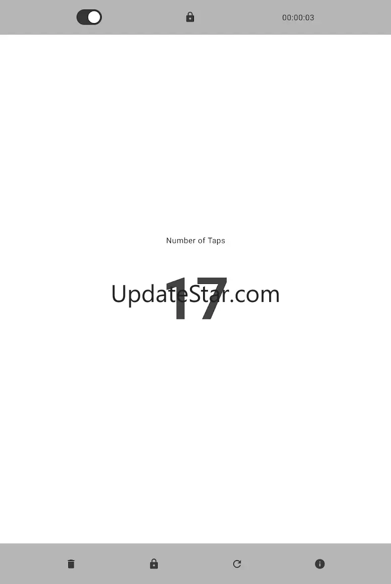 Tap Counter with Timer
