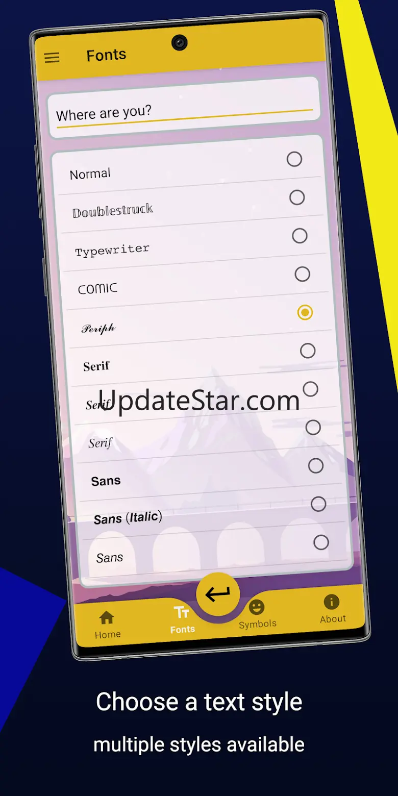 Fonts for text (Stylish Text) 2.3.1.3