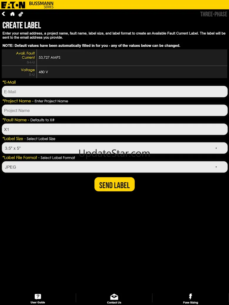 Fault Current Calculator 4.1.6
