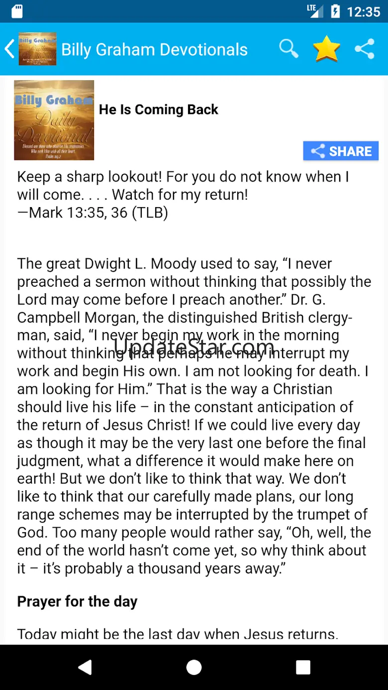 Billy Graham Daily Devotion 3.1.1