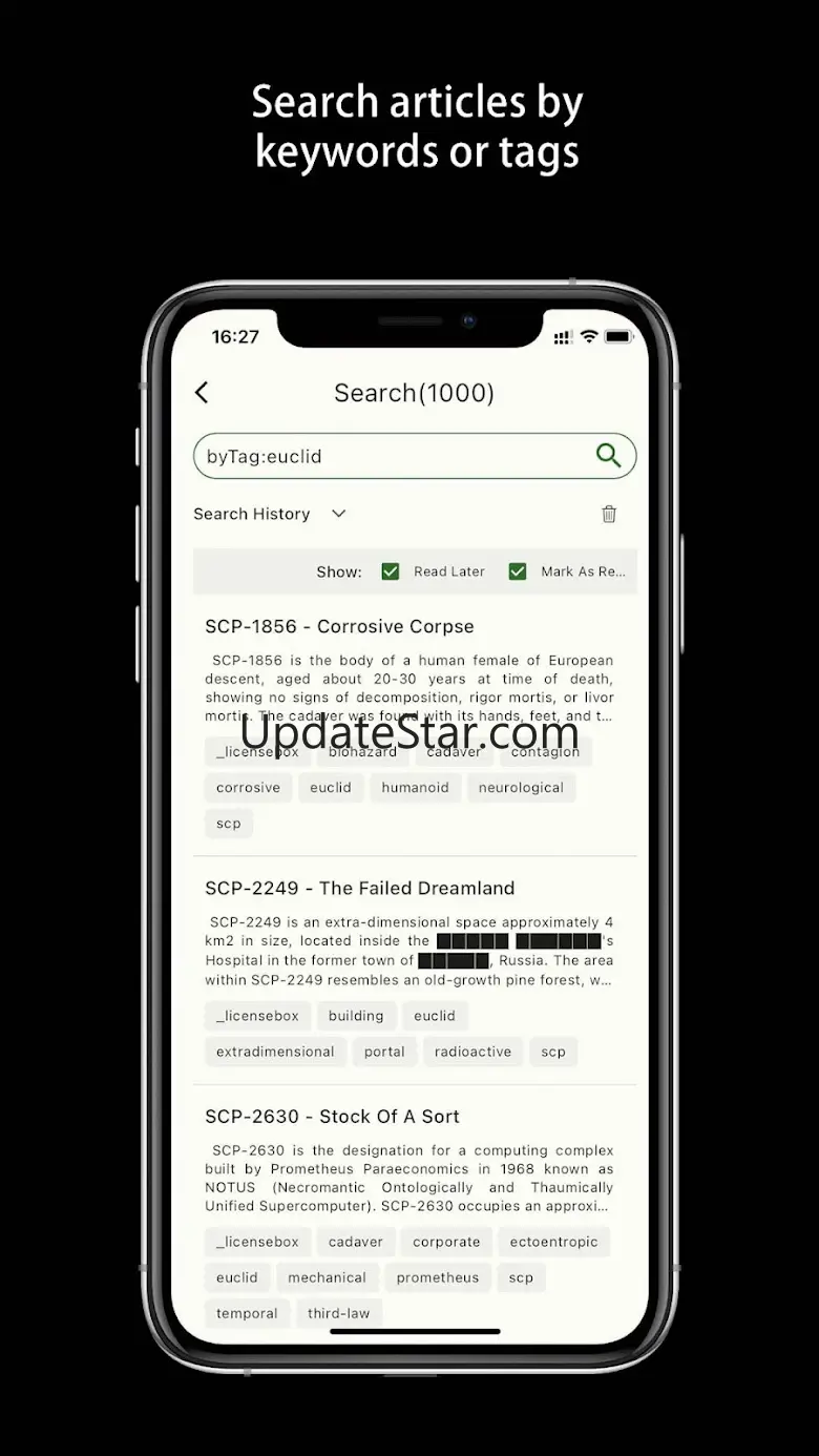 Only SCP: A SCP READER 2.0.8