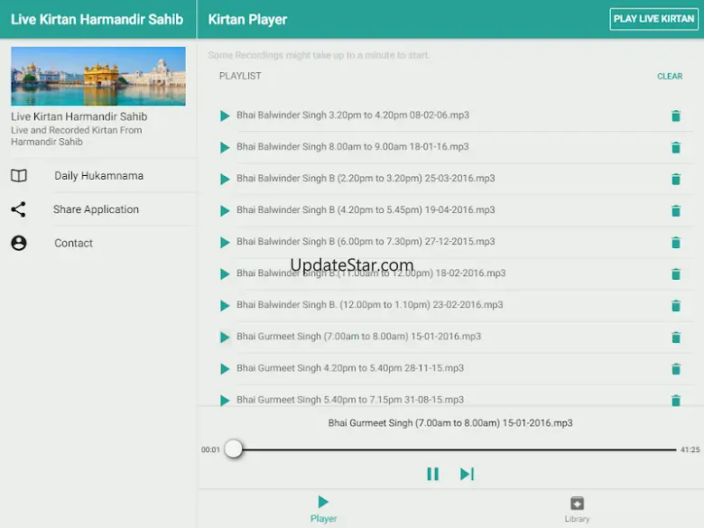 Live Kirtan Harmandir Sahib 5.1.6