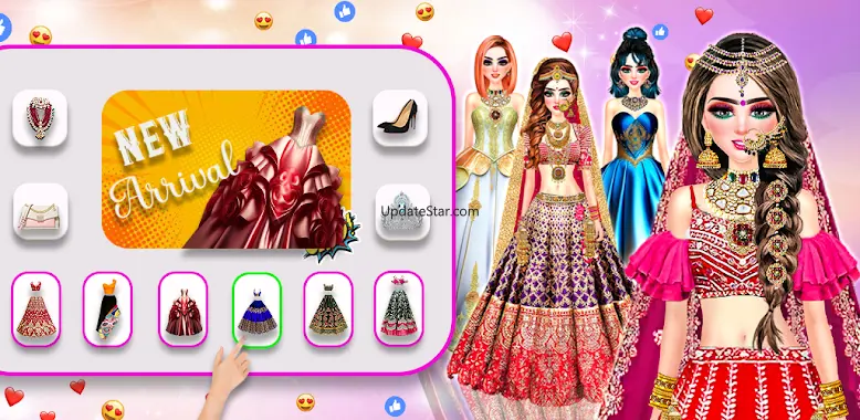 Fashion Bride Dress Up Game 1.3