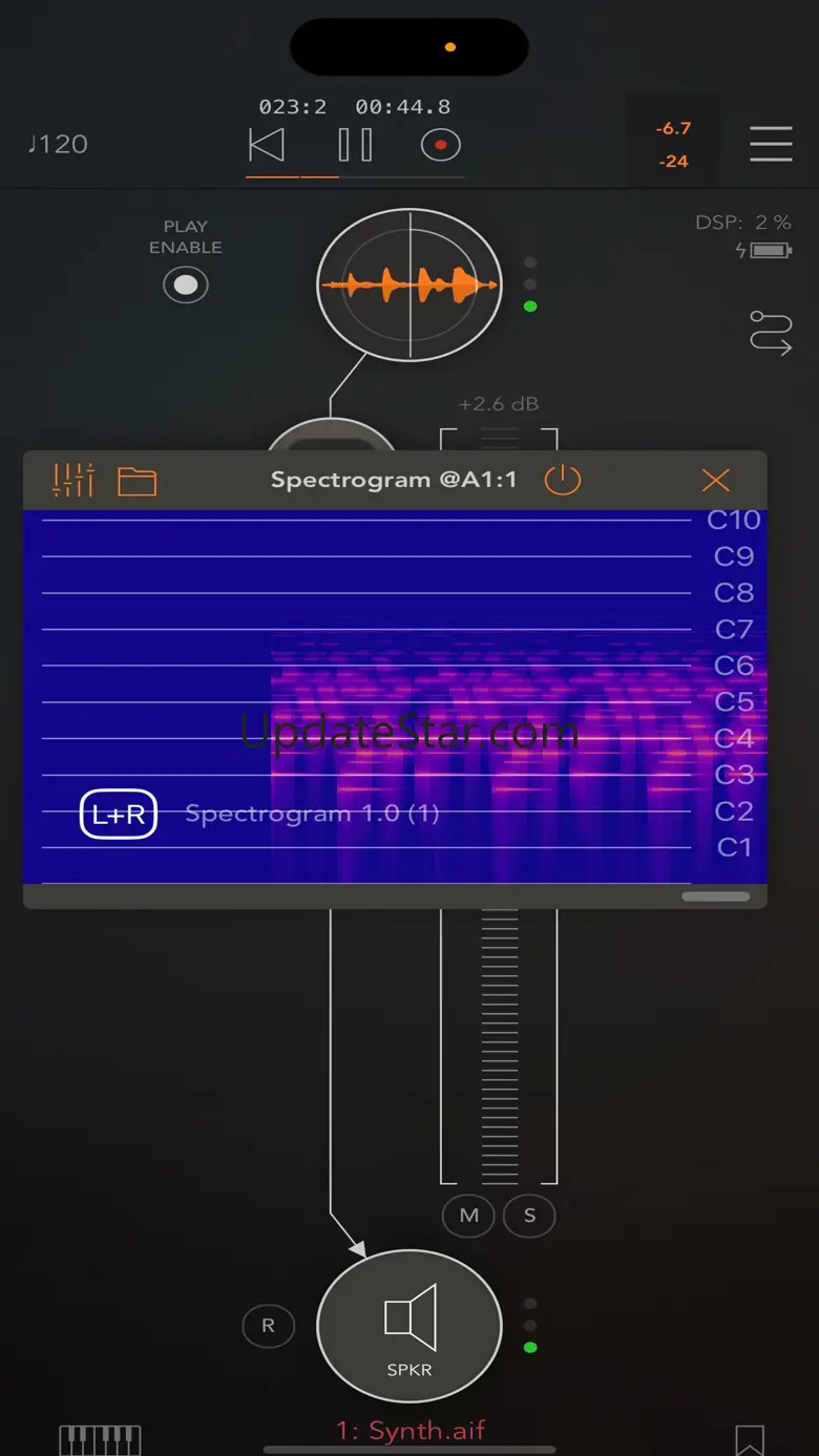 Spectrogram for Logic Pro 1.12