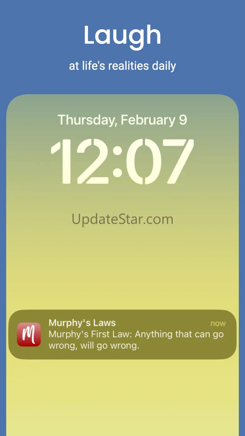 Murphy's Laws - Daily Jokes 1.5.1