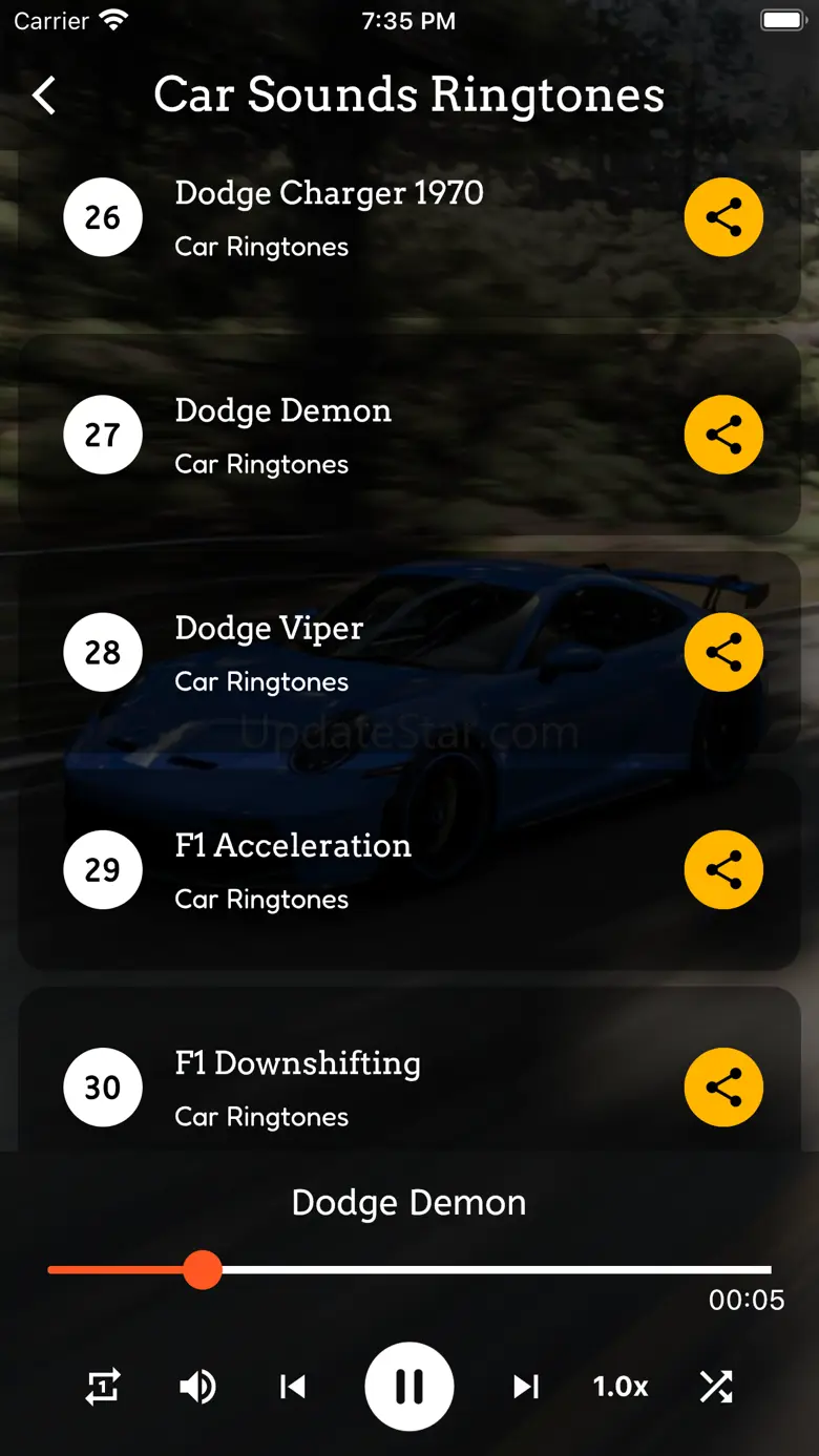 Car Sounds Ringtones 1.0