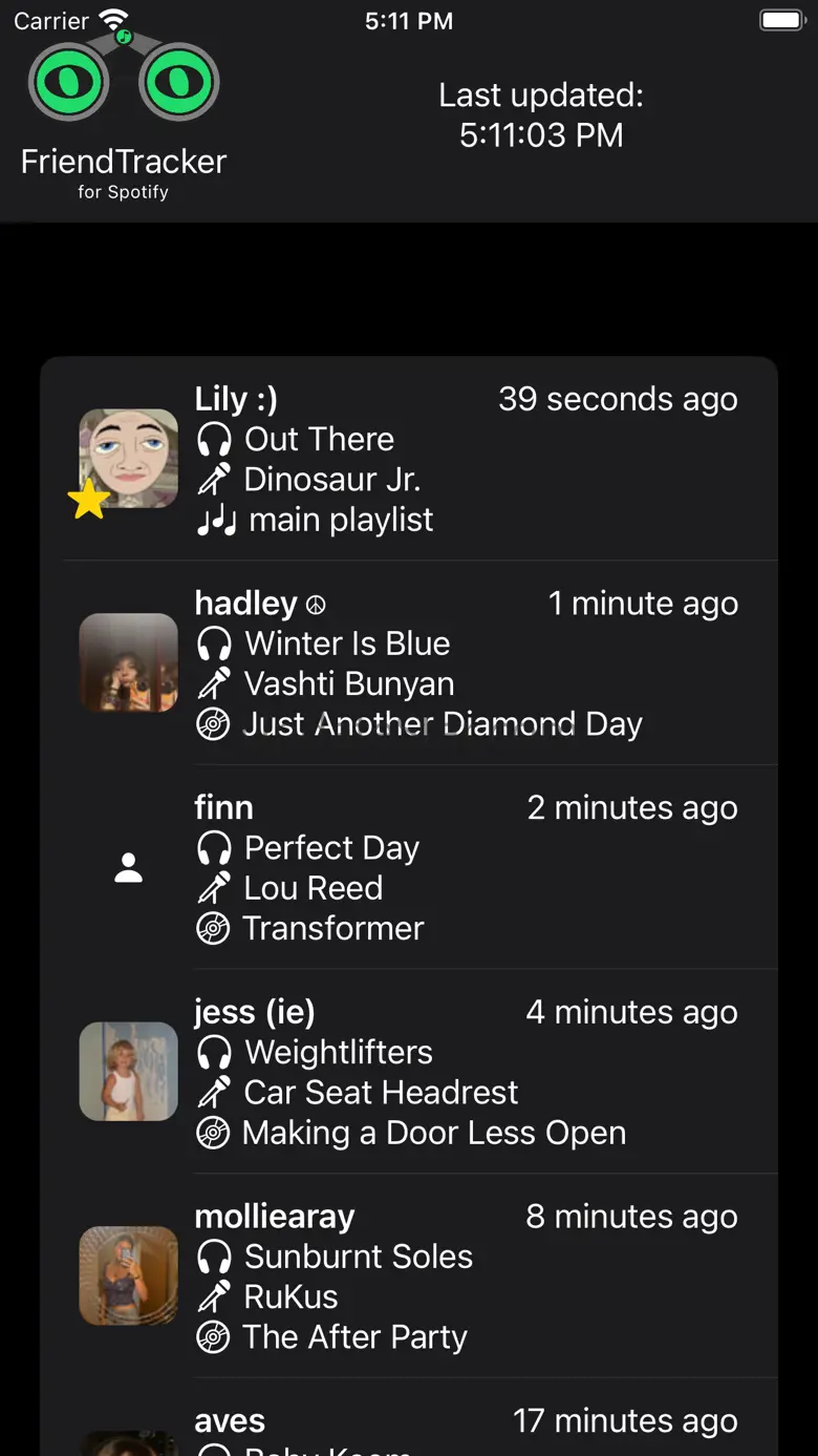 FriendTracker for Spotify 2.0.0