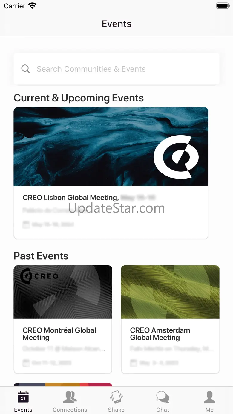 CREO Global Meeting 41.0.0