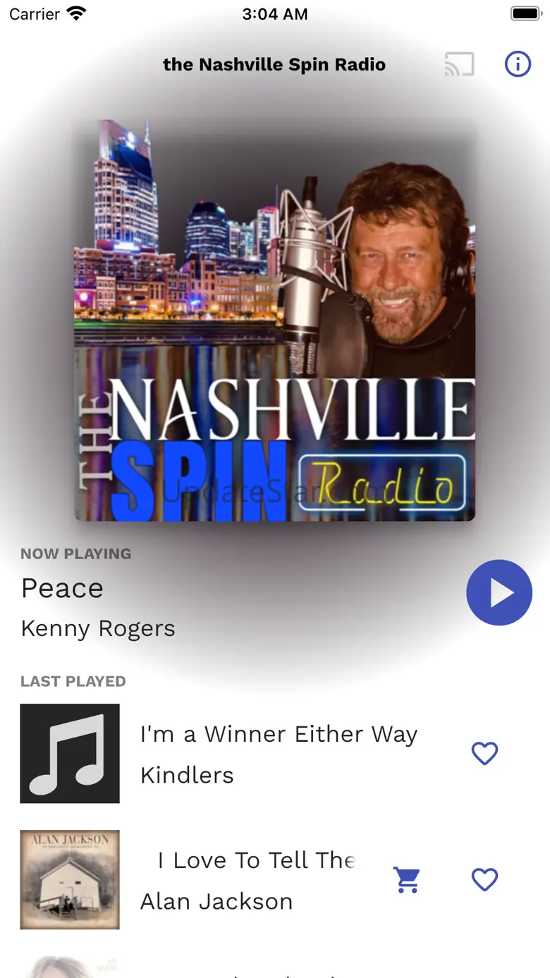 the Nashville Spin Radio 1.0