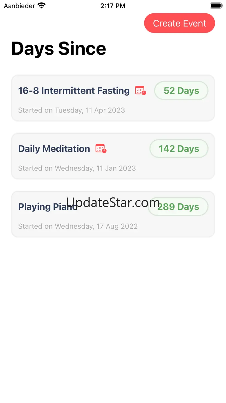 Days Since Goal Tracking 1.1