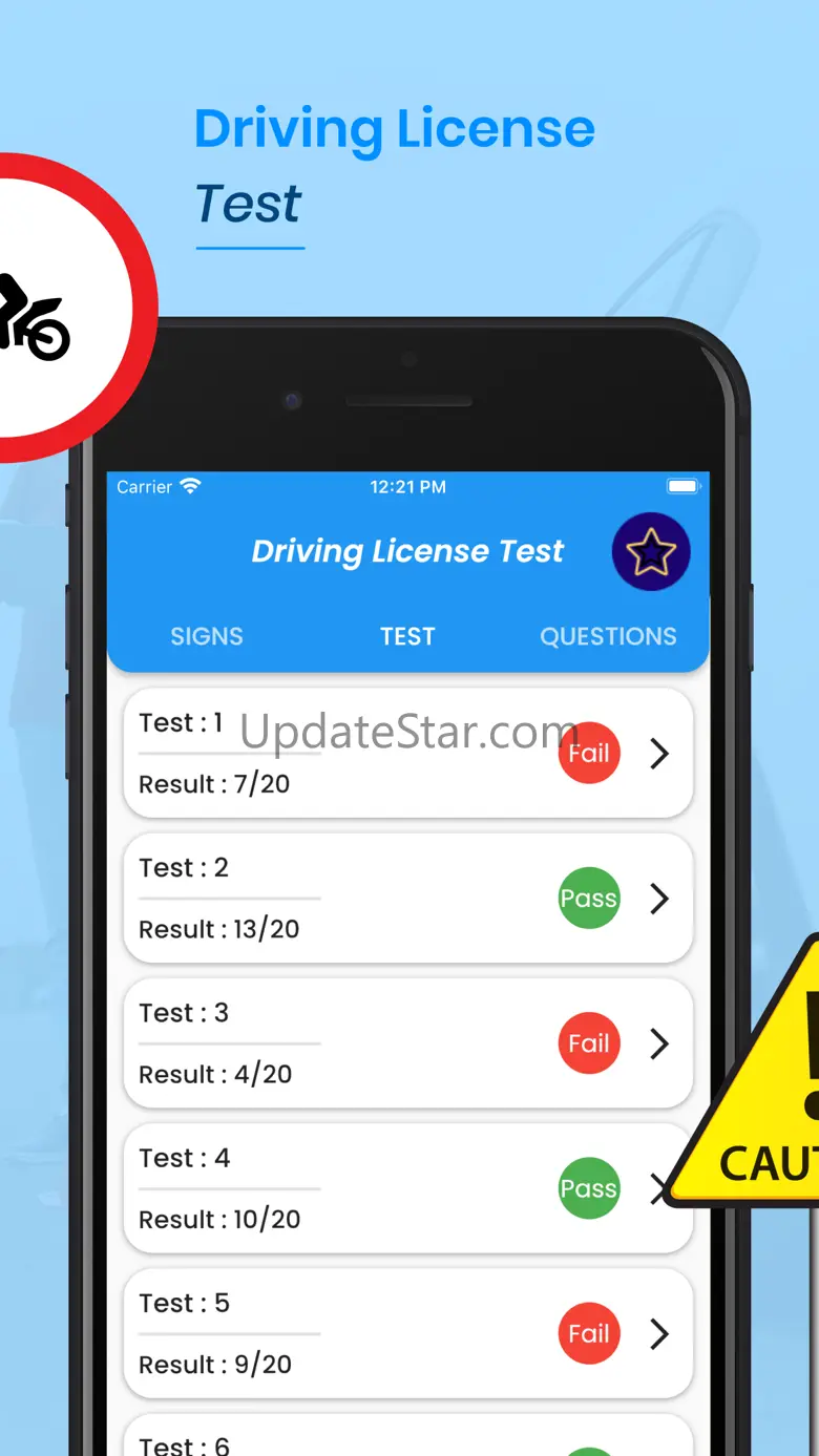 Traffic signs test 2023 1.5