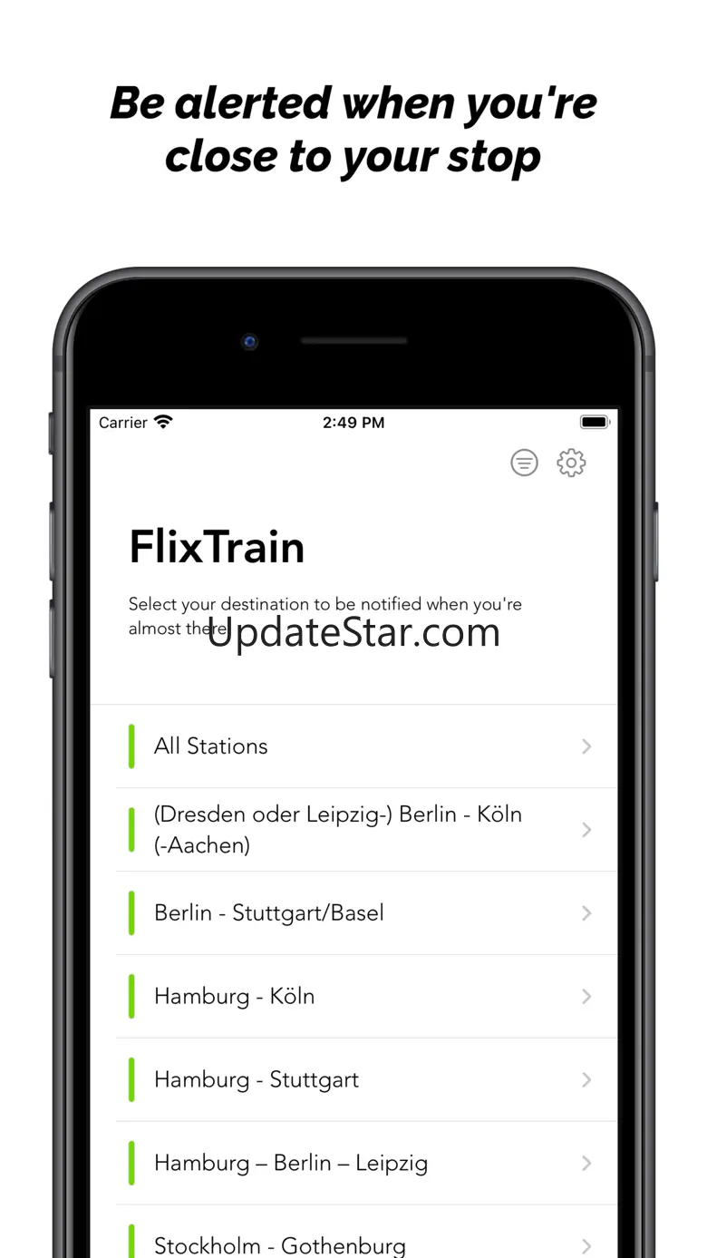 FlixTrain Destinations 2.7.0