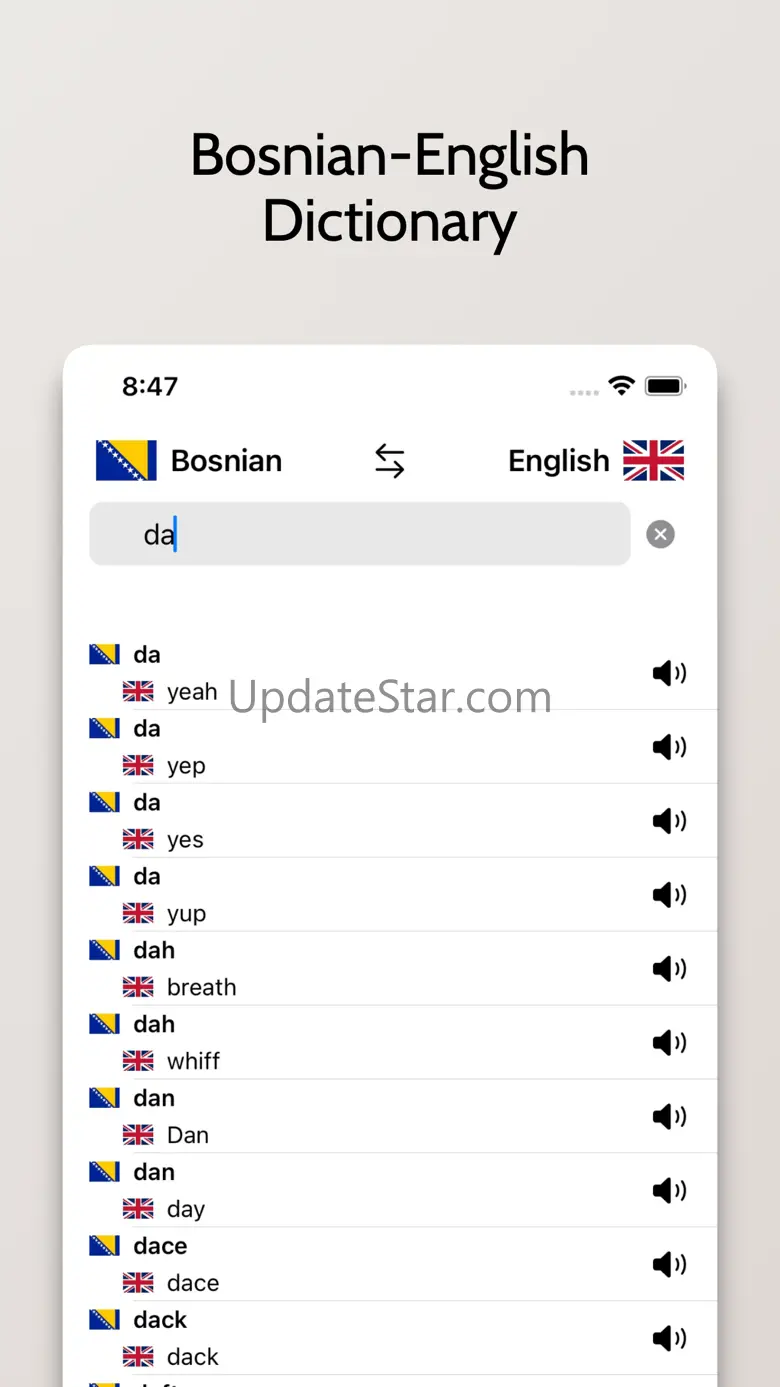 Bosnian-English Dictionary
