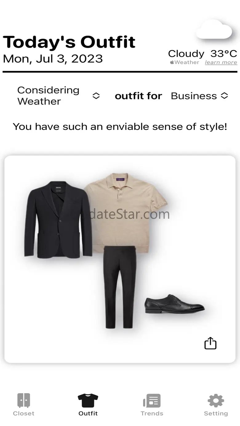 Dressrious: AI Outfit Planner 1.84