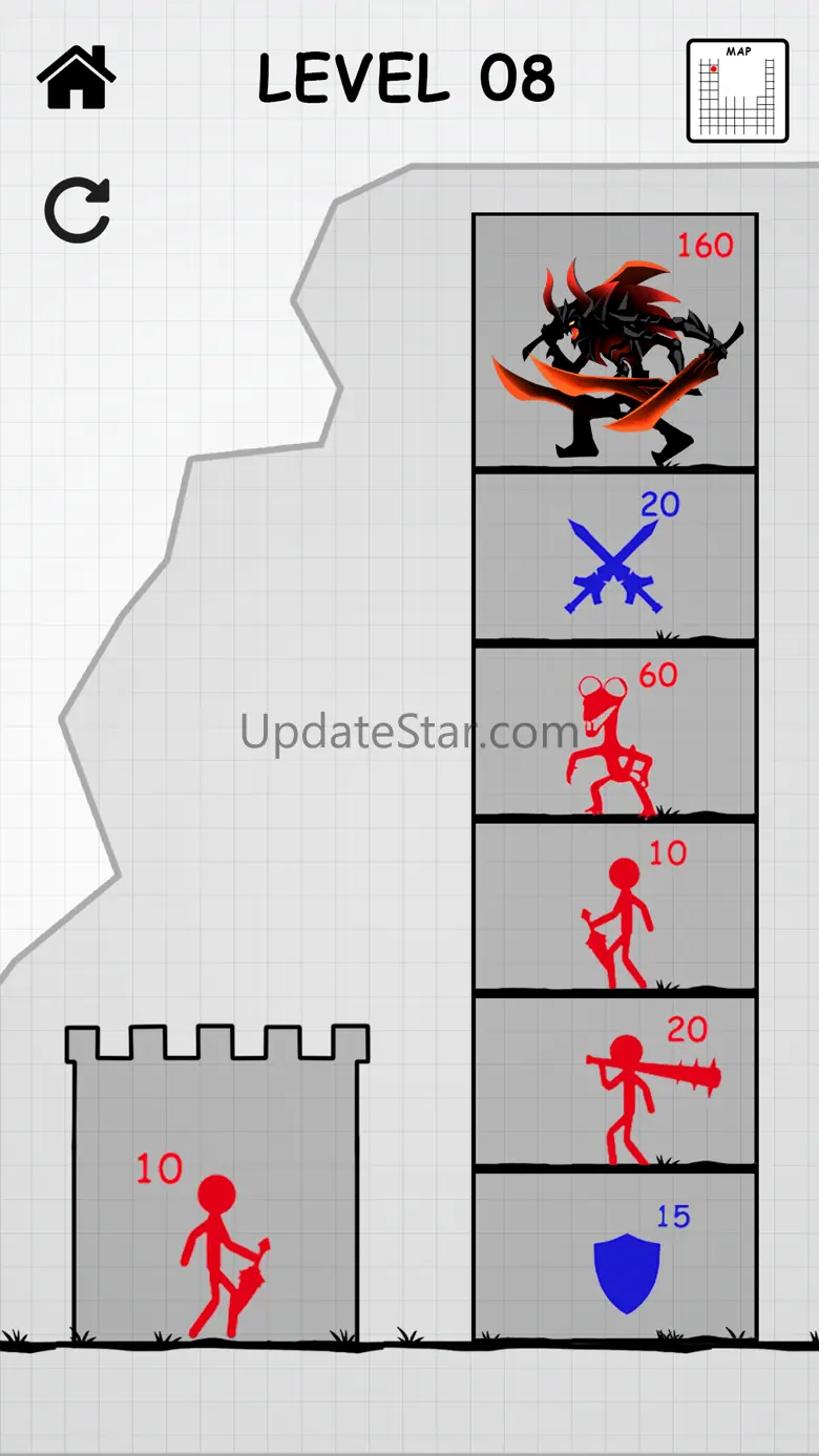 Stick Figure Endless Battle 1.6