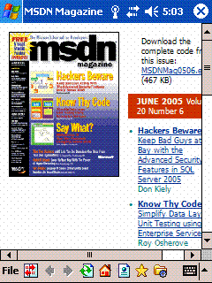 CHM eBook Reader for Pocket PC 2.5