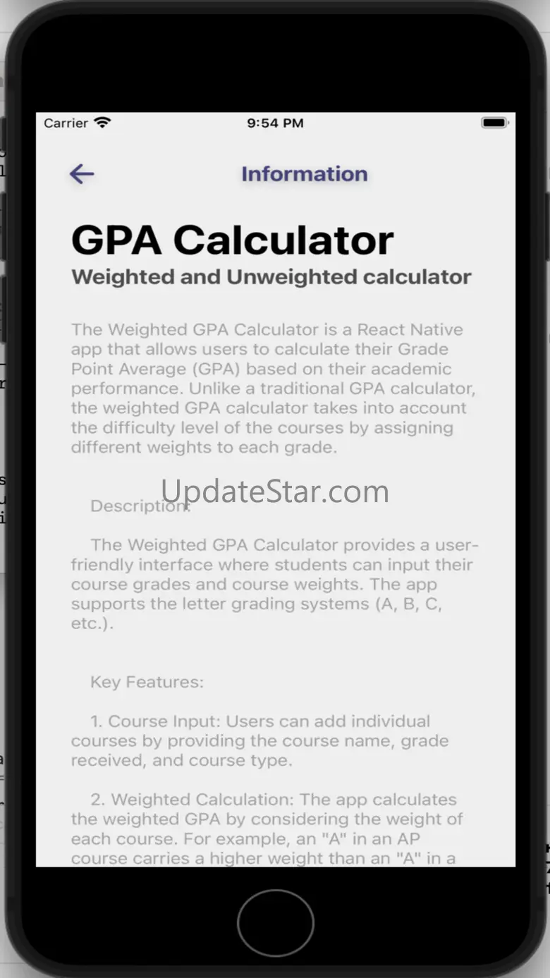 HS GPA Calculator 1.1