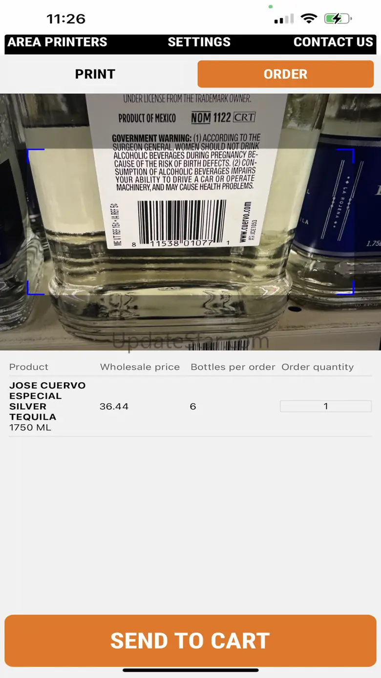 Area Liquor Printer 1.6