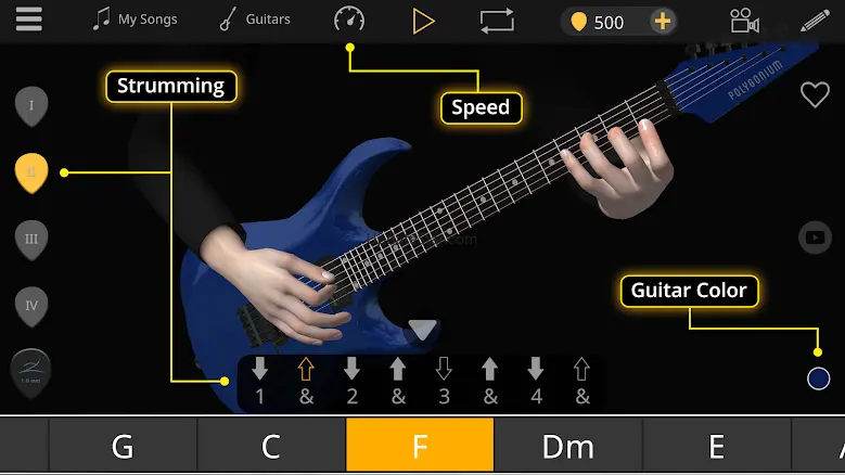 Basic Guitar Chords 3D 2.6.1