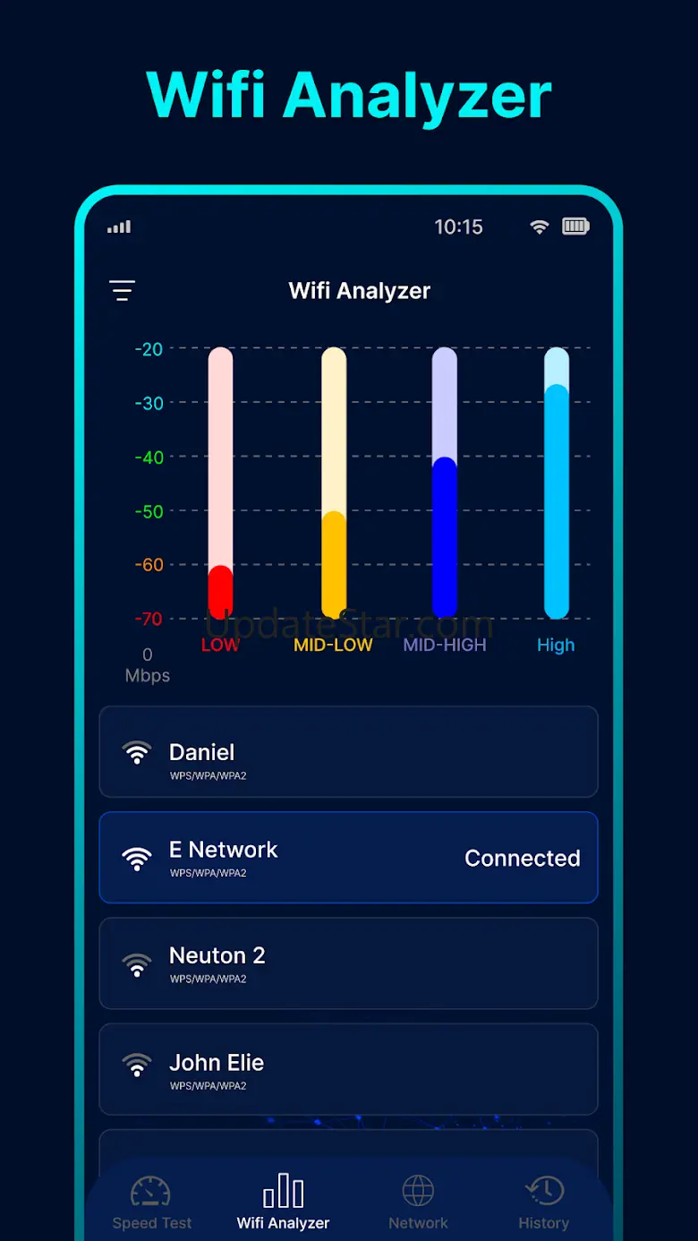 Internet speed test: Wifi test 9.7