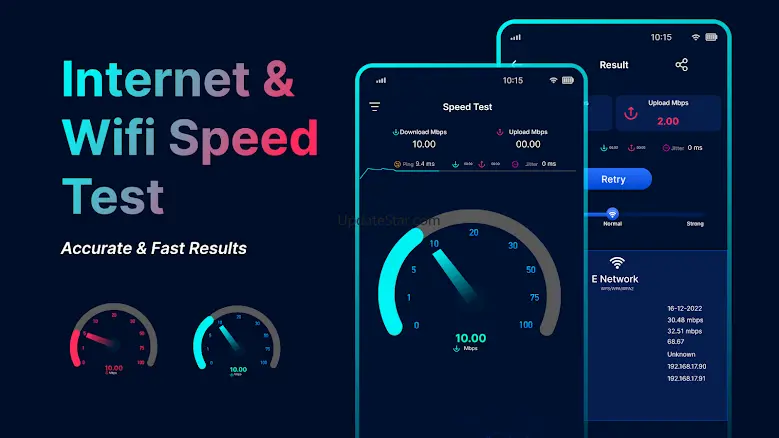 Internet speed test: Wifi test 9.7