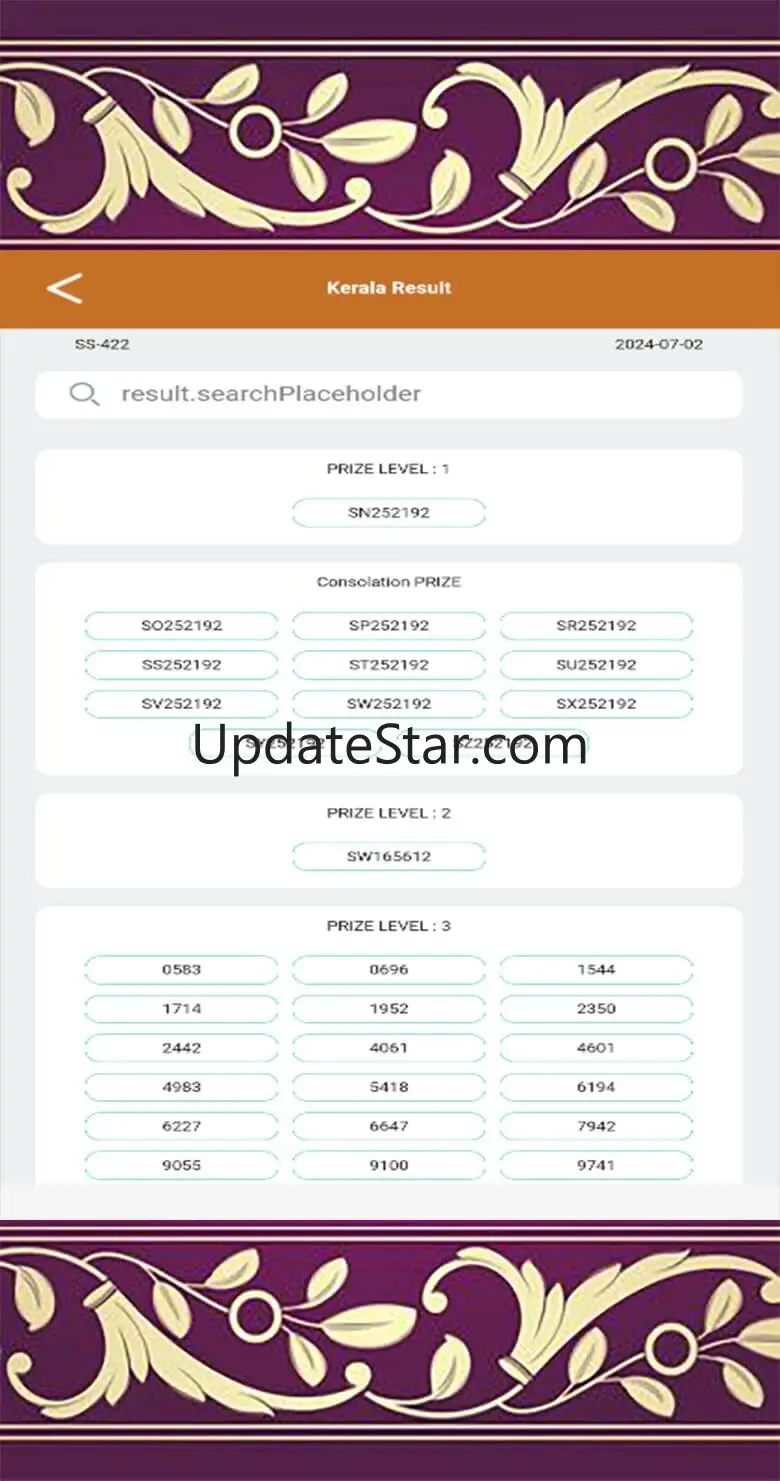 Lottery Search:Tools